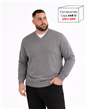I8101 - Sweater Escote V TALLE ESPECIAL